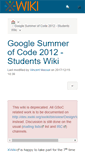 Mobile Screenshot of gsoc.myxwiki.org